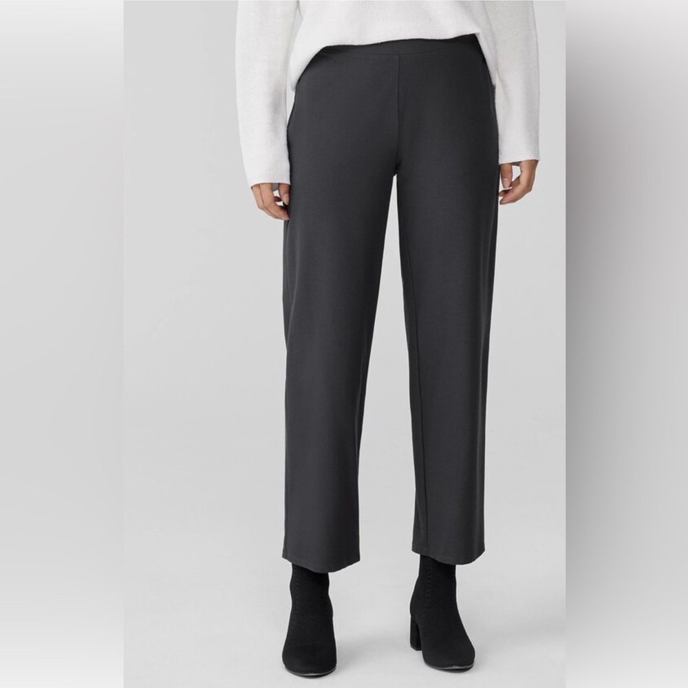 ♦️Sold♦️Eileen Fisher Washable Stretch Crepe Straight Ankle Pant NWT Size 1X